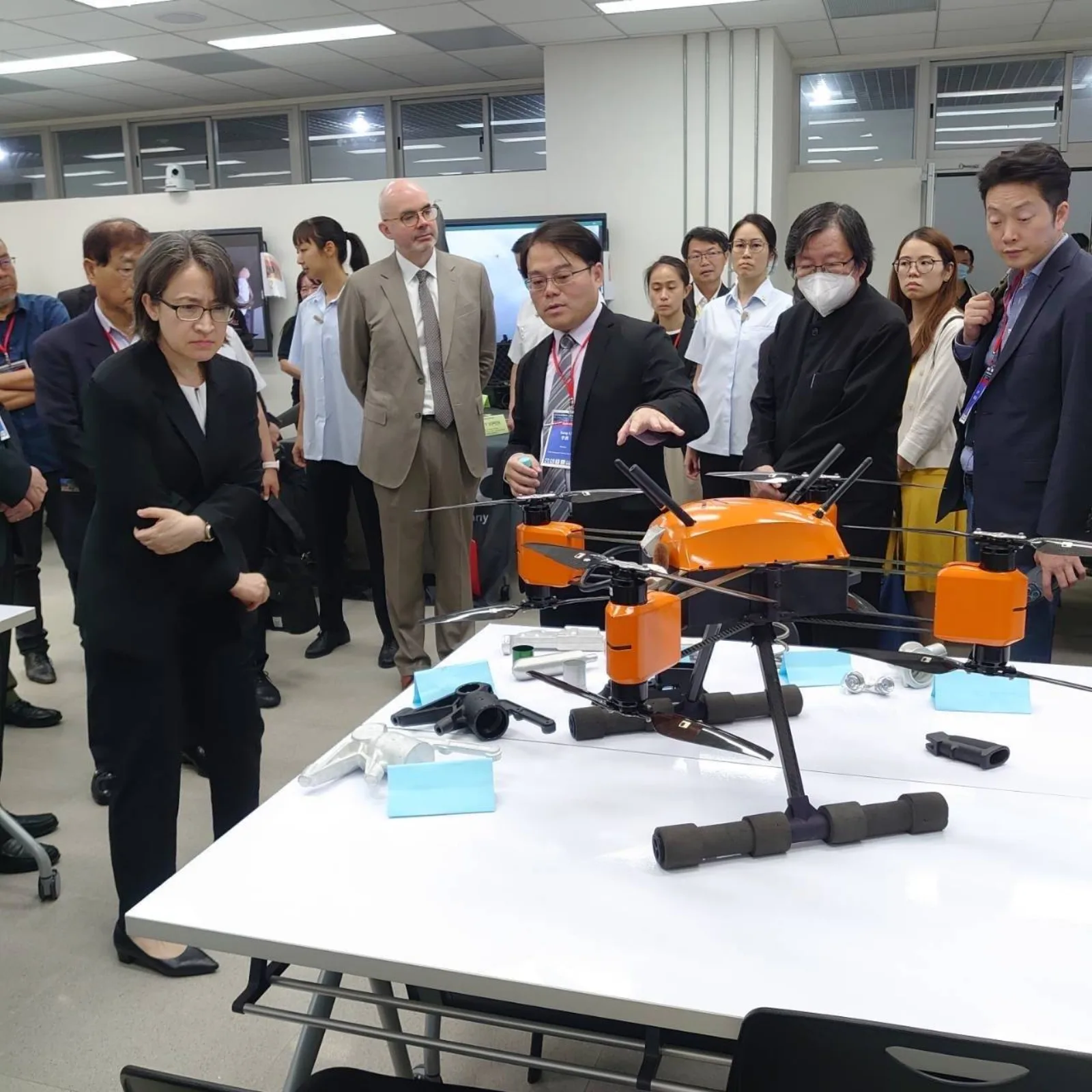 2024 美臺無人載具技術與應用國際論壇無人機展示